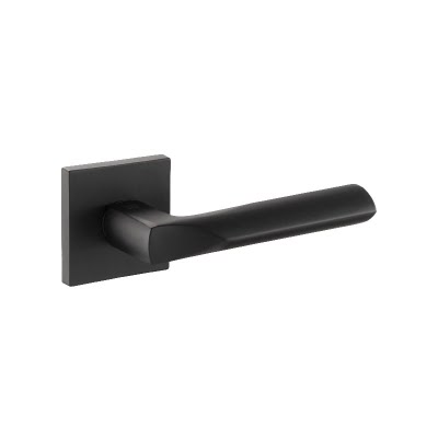 Ручка дверная SHELF S-559 BLACK (ЦАМ, черный)