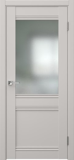 Межкомнатная дверь Марго PR 12 экошпон манхэттен, сатинат