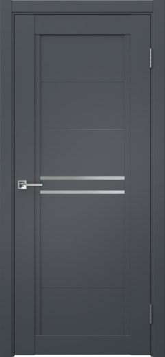 Межкомнатная дверь Марго PR 4 экошпон антрацит