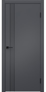 Межкомнатная дверь Соло 21 эмаль RAL 7012 — 0997