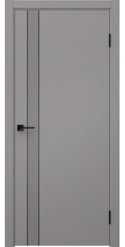 Межкомнатная дверь Соло 21 эмаль RAL 7036 — 0998