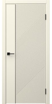 Межкомнатная дверь Соло 23 эмаль RAL 9001 — 1010