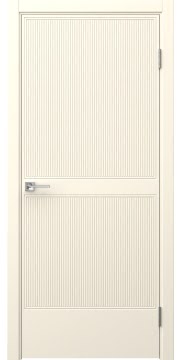 Межкомнатная дверь Вектор 4 эмаль RAL 9001 — 0049