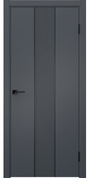 Межкомнатная дверь Вектор 8 эмаль RAL 7012 — 0064