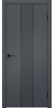 Межкомнатная дверь Вектор 9 эмаль RAL 7012 — 0068